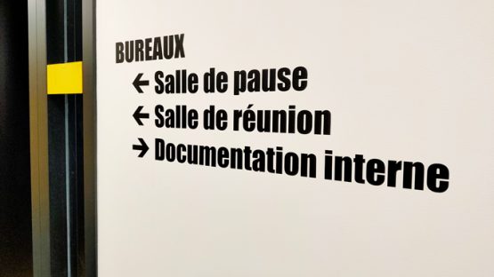 Archives Départementales - Signalétique intérieure